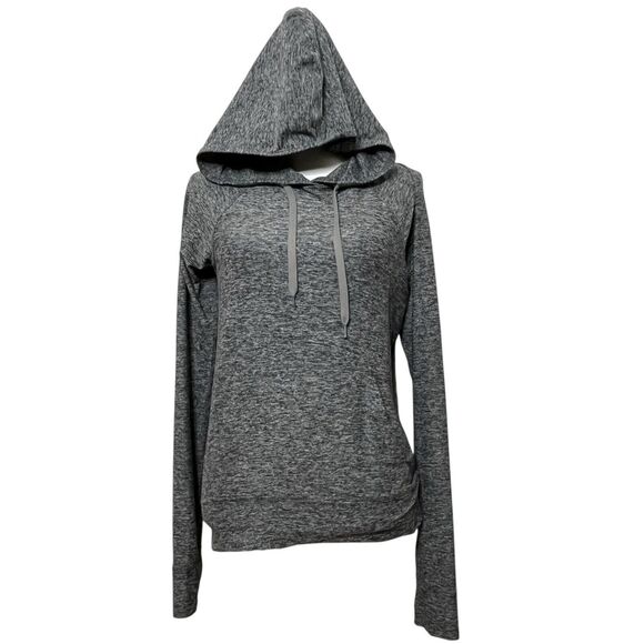 Outdoor Voices CloudKnit Hoodie Gray Women’s XS Lightweight Pullover - Picture 3 of 12